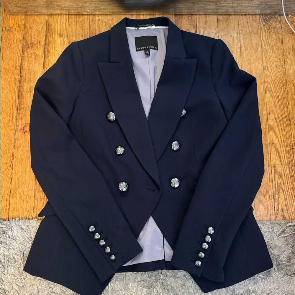 Banana Republic Navy Blazer